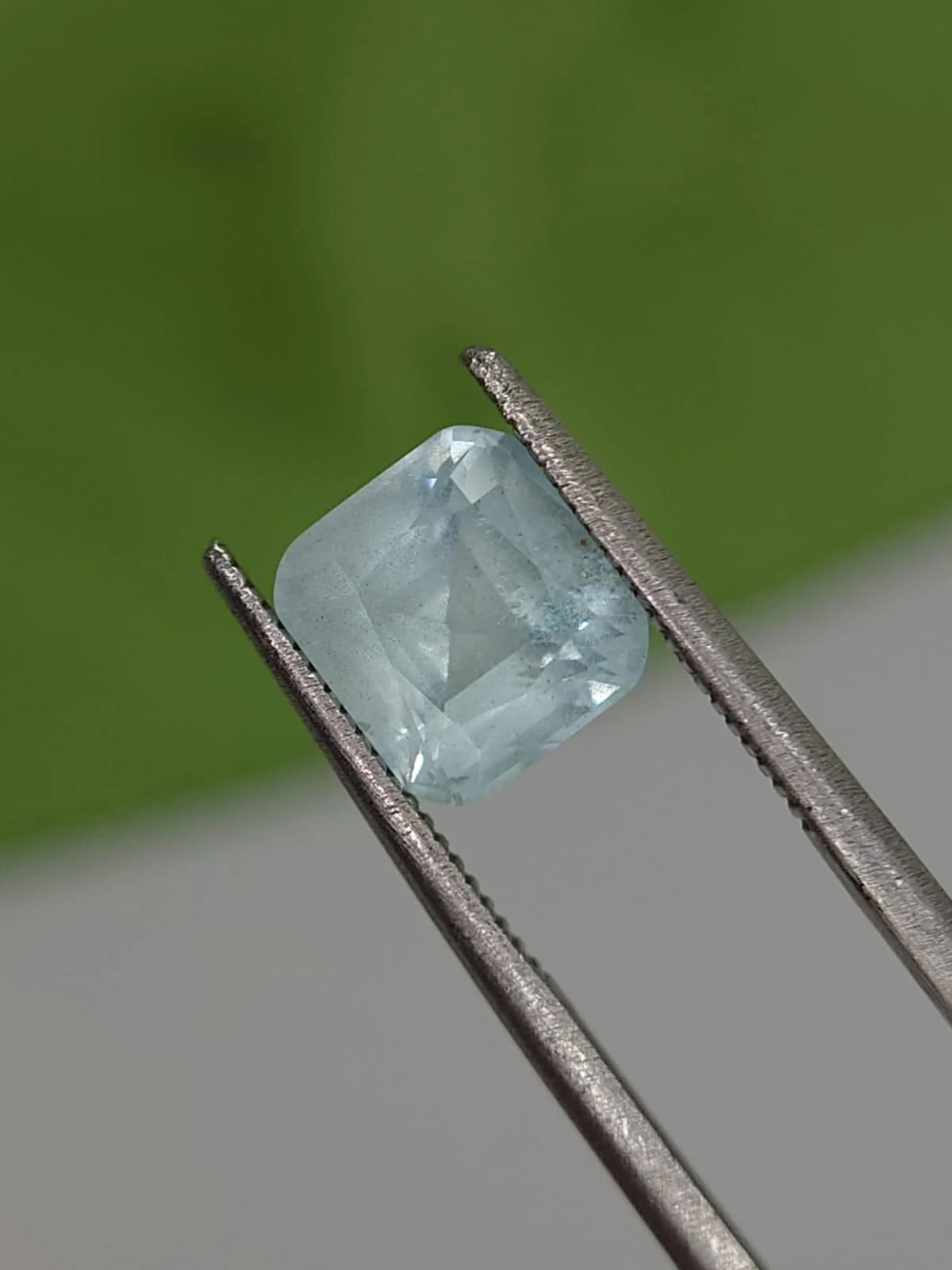 1.84ct Natural Aquamarine loose Gemstone From Nigeria — view 5